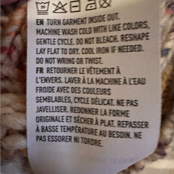 American Eagle Outfitters Sweater Womens Size X-Small Multi Color Wool Blend - Picture 7 of 7